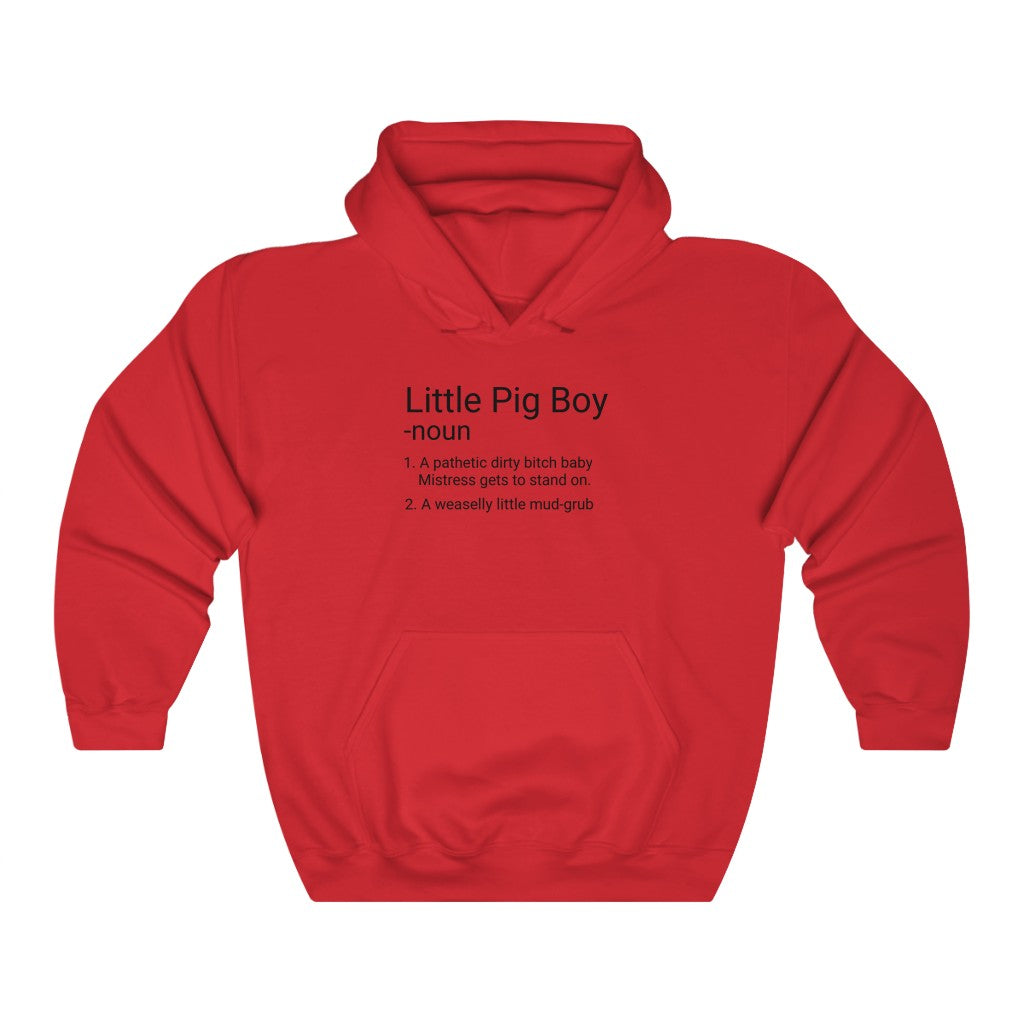 Little Pig Boy Hoodie