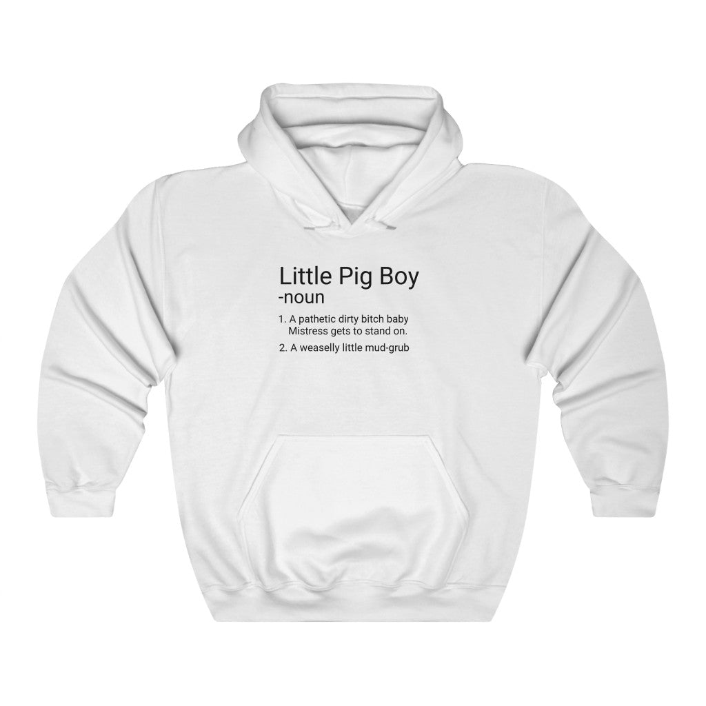 Little Pig Boy Hoodie